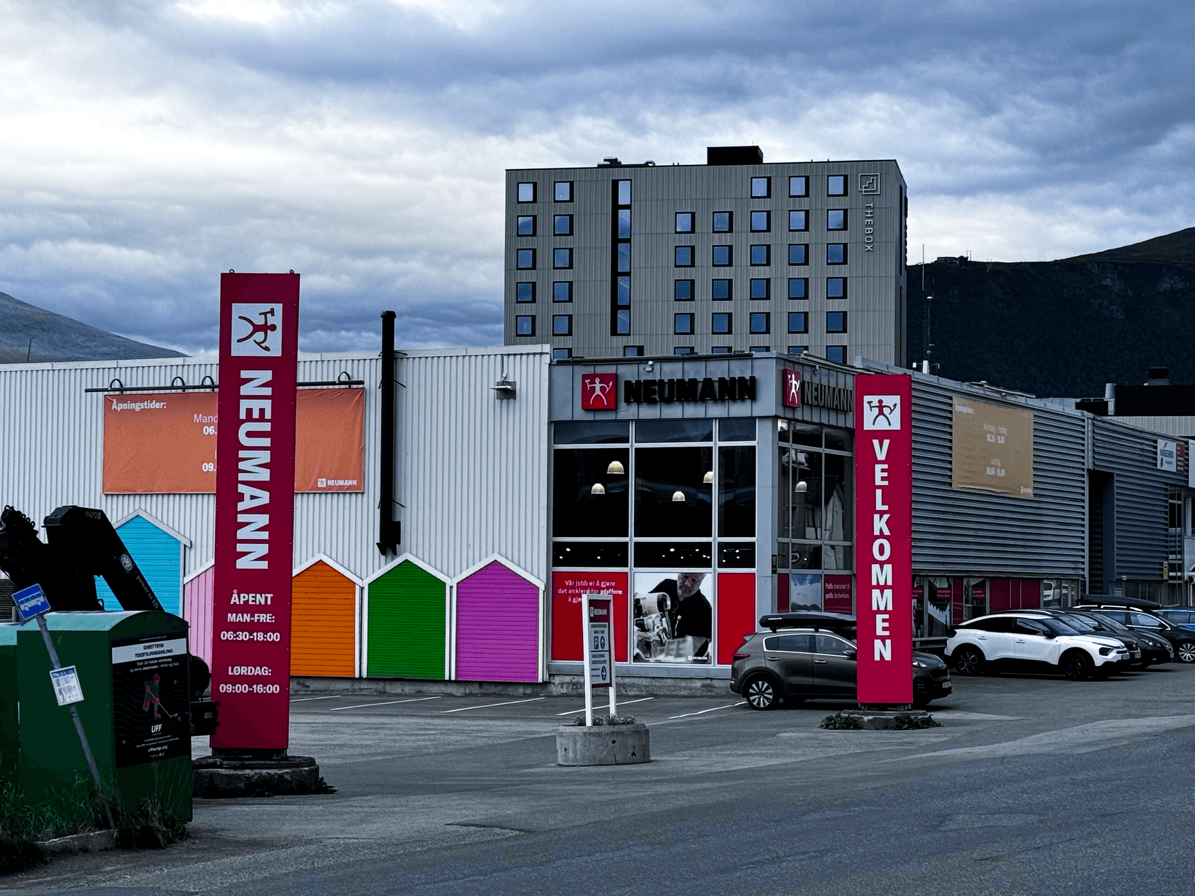 Ny Tromsø hel fasade