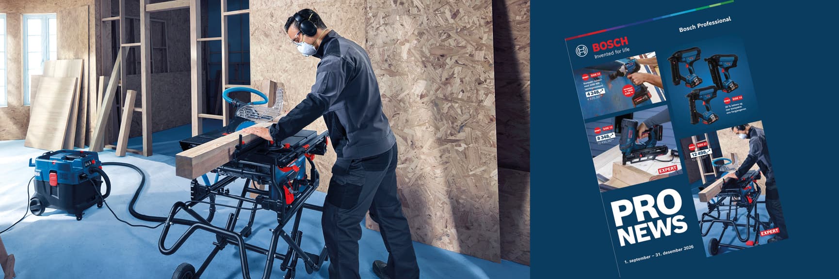 Bosch banner blåavis Pro News Neumann