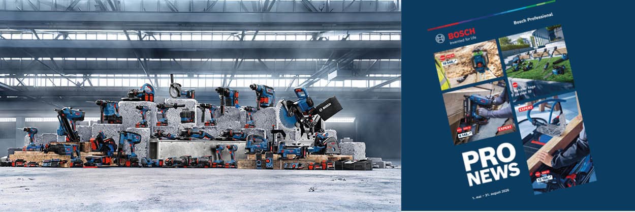 Bosch banner blåavis Pro News Neumann