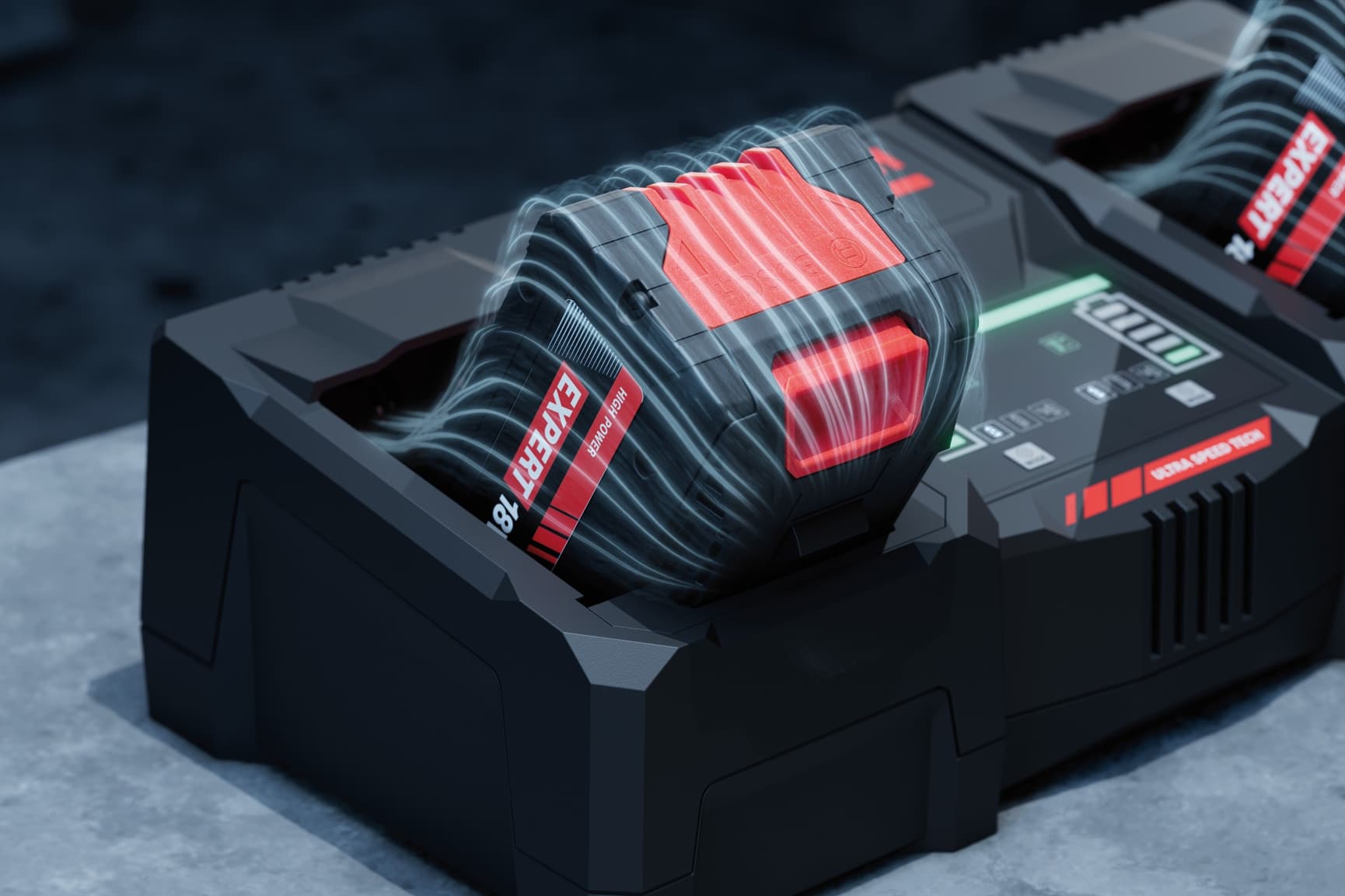 EXPERT lader batteri teknologi Neumann