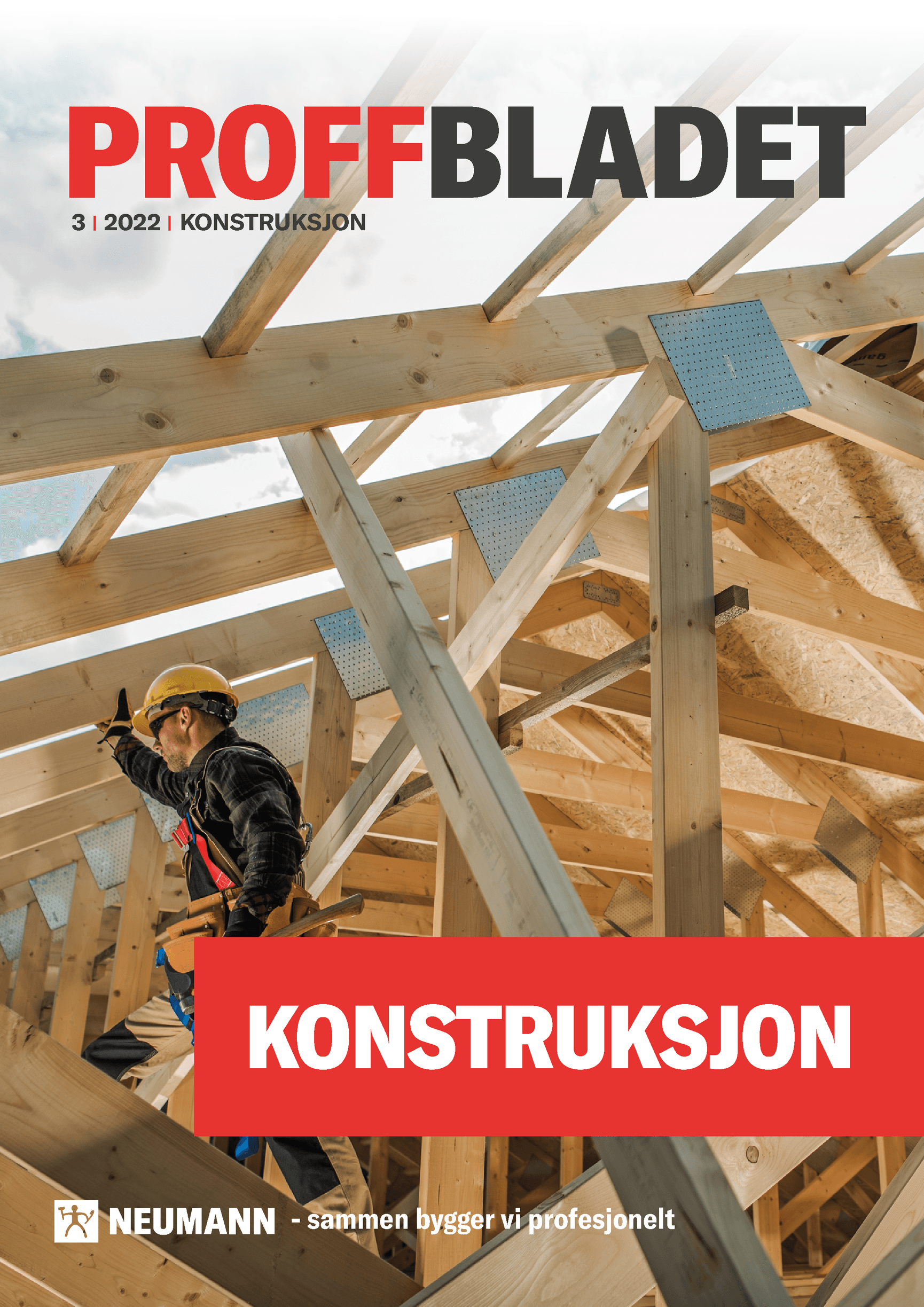 Takstoler konstruksjon Neumann Bygg håndverker