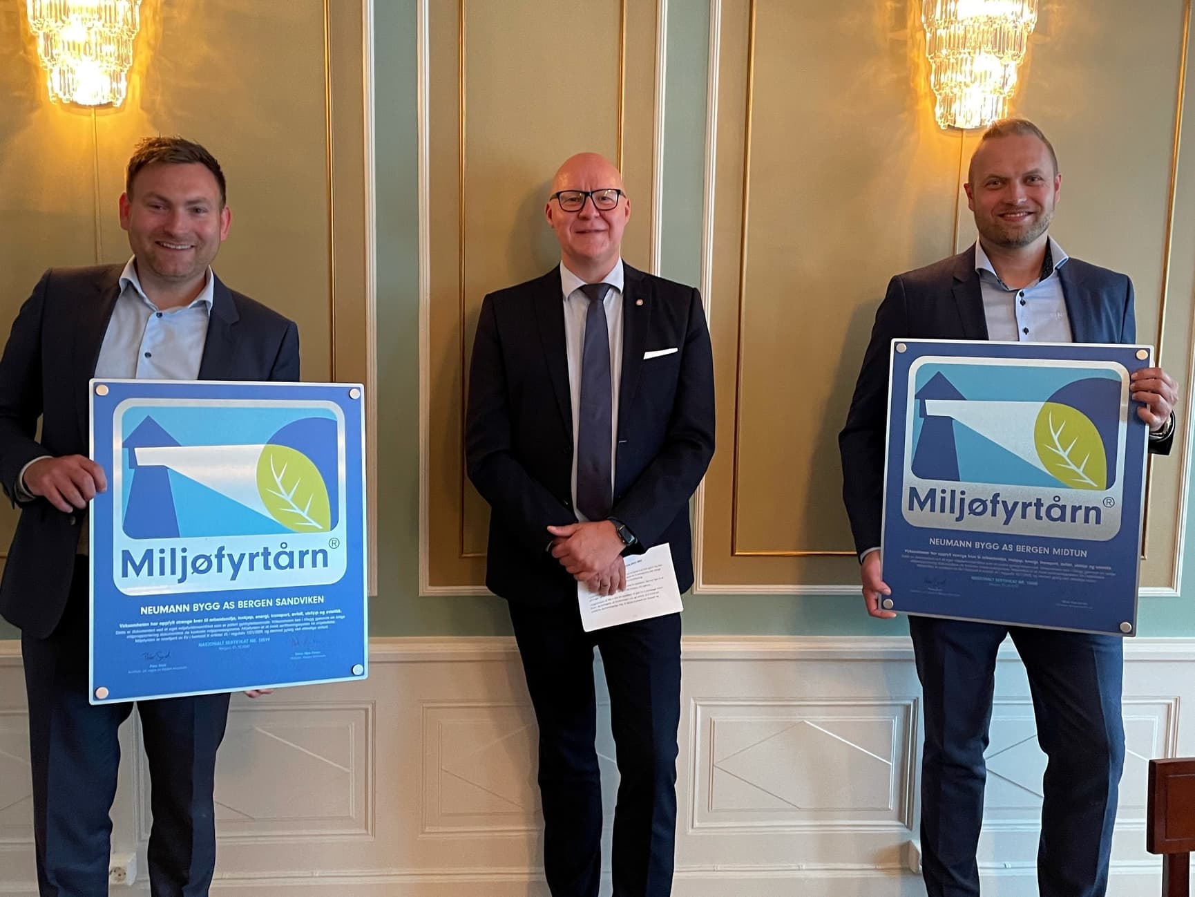 Neumann er Miljøfyrtårnsertifisert