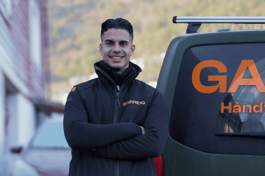 Garrido håndverker stolt yrkesstolthet
